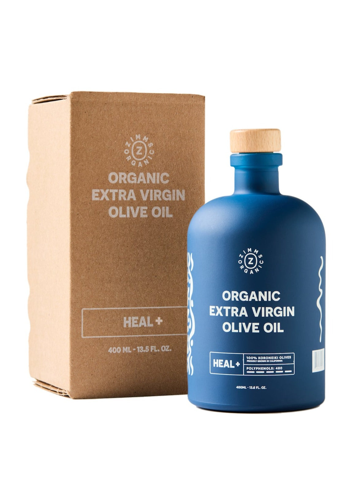 HEAL+ Organic EVOO- 400ml 6 Pack Case (30% off)