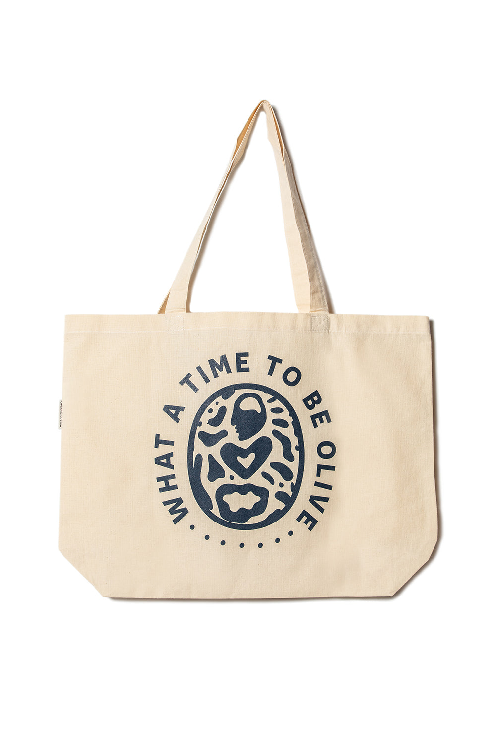 "What a Time" Organic Cotton Tote Bag