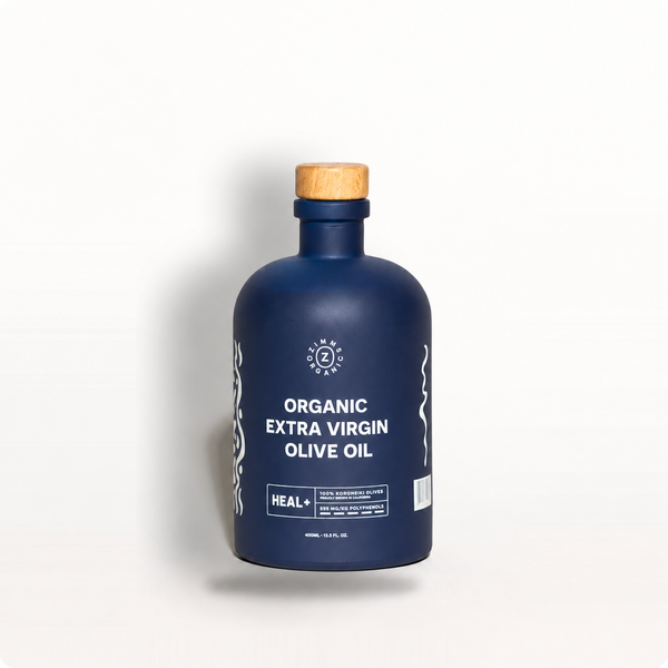 Zimms Organics - HEAL+ Organic Extra Virgin Olive Oil (EVOO) - 400ml