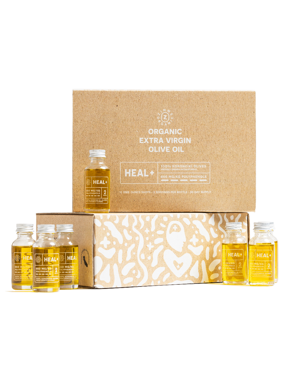 Zimms Organics - HEAL Organic EVOO Shots Zimms Organics - HEAL Organic EVOO Shots