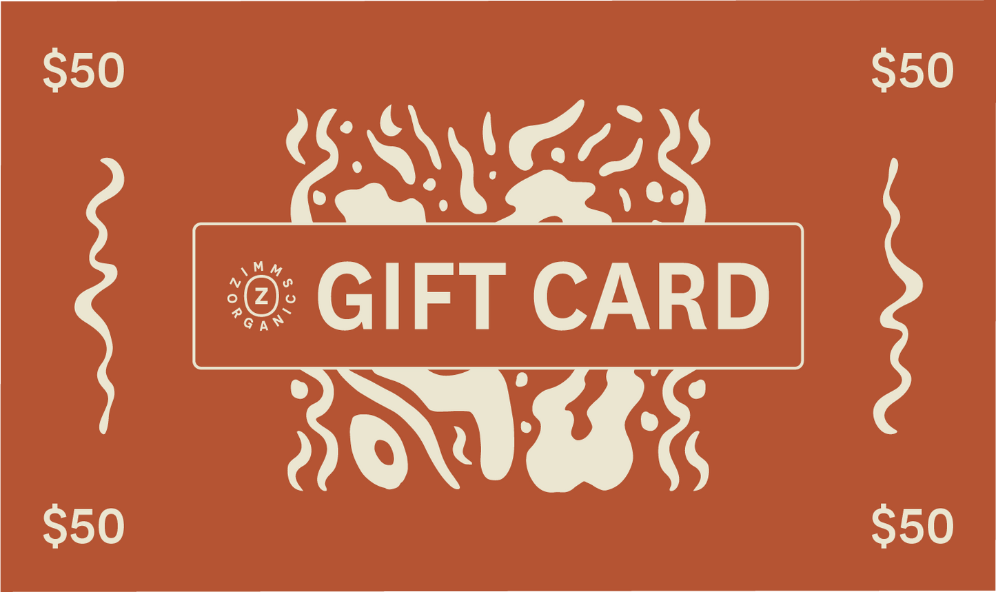 ZIMMS GIFT CARDS (get $20 for every $100 spent)